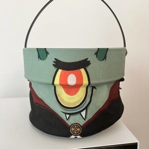 Halloween Kelloggs Spongebob Squarepants Vampire Plankton Candy Pail Viacom 2009